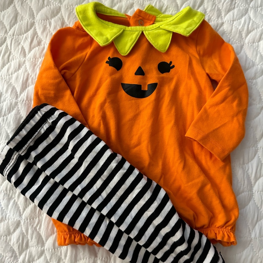 Halloween Cat & Jack Pumpkin 🎃 Outfit
